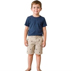 Class Club Boys Modern Fit Khaki Beige Pelican Bermuda Straight Shorts Pants 12